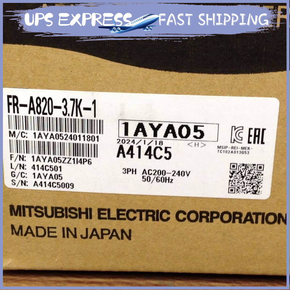 Mitsubishi FR-A820-3.7K-1 FREQROL-A800 high-performance Mitsubishi FR-A820-3.7K-1 FREQROL-A800 high-performance