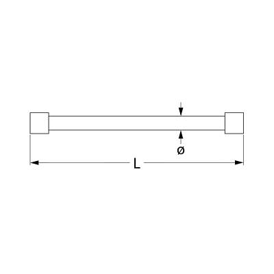 ATLAS CARTUCCIA FILTRANTE AL QUARZO DOPPIO O-RING 45 mm GA 10 BX 10 mcr
