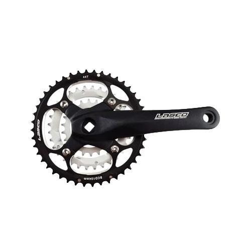 Pédalier VTT Shimano Alivio FC-T4010 - 44/32/22 dents - Noir