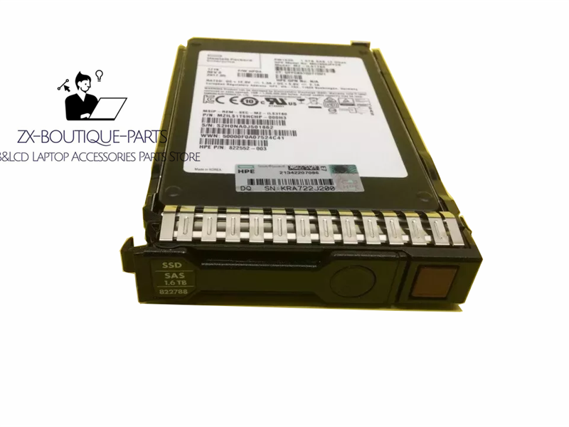 SAMSUNG 870EVO １TB 2.5inch SSD SSD NEW HPE 822563-B21 822788-001 2.5'' 1.6TB SAS 12G MU GEN9 GEN10