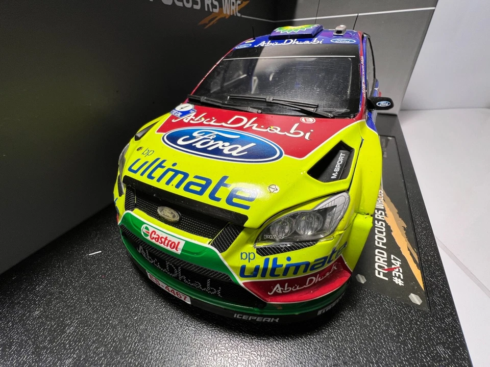 1:18 Ford Focus RSWRC09 Winner Rally Finland 2010 - Sun Star - Immagine 3 di 4