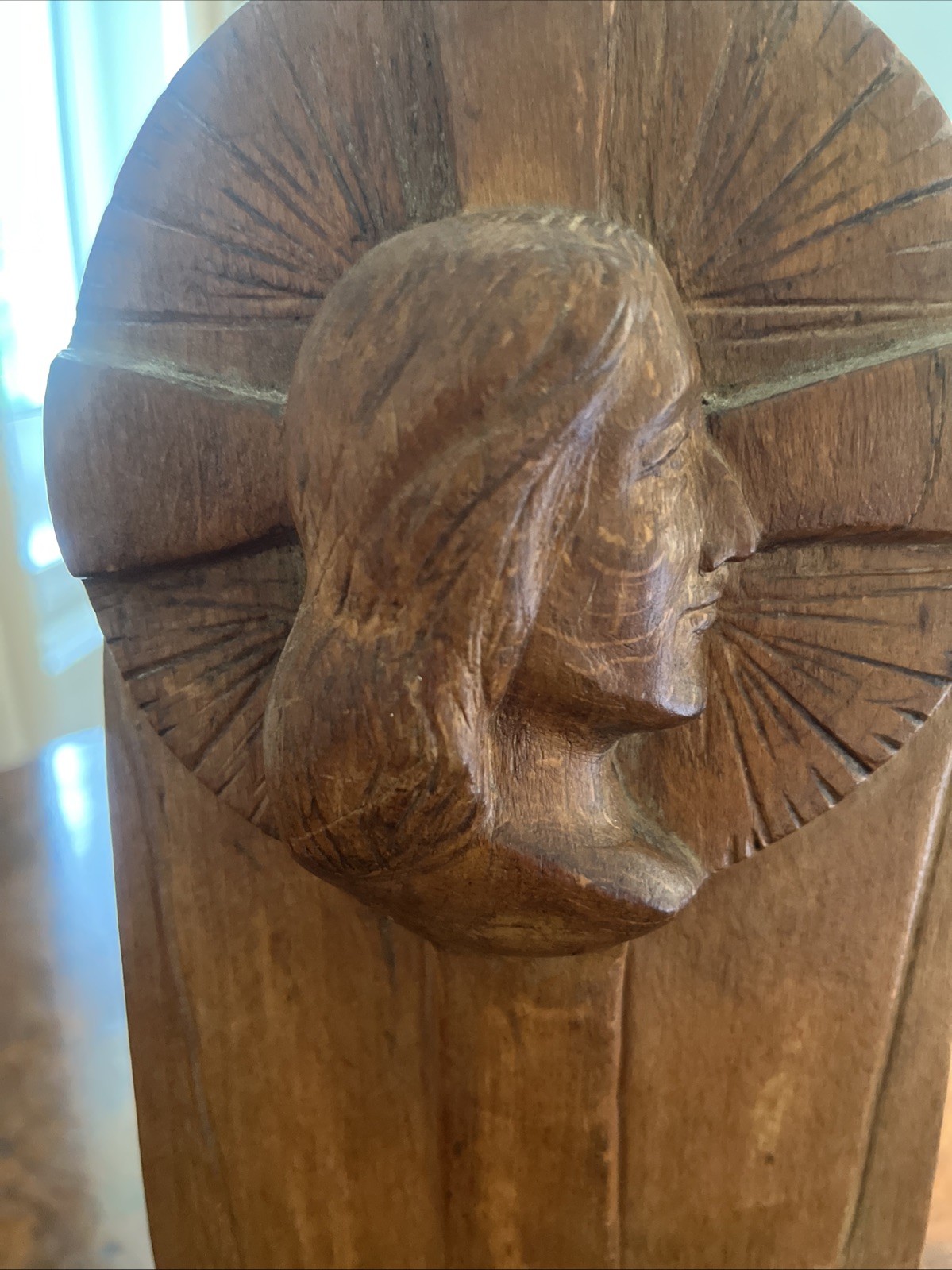 Vintage Crucifix Altar Cross Wood Steps Jesus Corpus Cristi