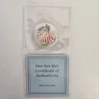 2000 Colorized American Silver Eagle 1 oz .999 Fine Silver Dollar New York Mint