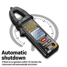 Compact Digital Clamp Meter with Noncontact Voltage and Current Testing