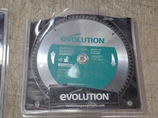 Evolution A255TCT-80MS Aluminium Cutting Mitre Saw Blade 255 x 25.4mm x 80T