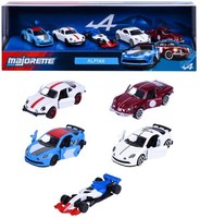 Majorette Spielzeugauto Alpine 5Er Pack Giftpack 7,5 Cm 8502105008