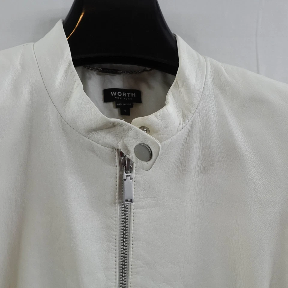 Worth Womens Vest 4 Ivory Oversize Minimalist Quiet Luxury Elevated Luxe - Image 2 of 4