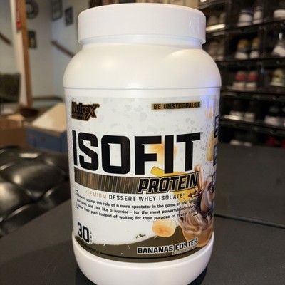 Nutrex Research Isofit Protein Premium Dessert Bananas Foster 30 Servings