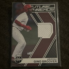 2023 Panini Elite Extra Edition Gino Groover CT-GG RC MEM