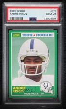 1989 Score 1989 Rookie Andre Rison #272 PSA 10 GEM MT Rookie RC 0eq9