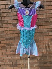 Disney The Little Mermaid Princess Ariel Costume Dress Halloween Size 4-6X Music