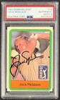 JACK NICKLAUS SIGNED 1981 DONRUSS Rookie PSA/DNA AUTO GRADE 9 84278197