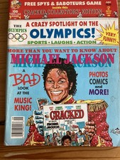 Cracked Collector's Edition #76 1988 1st copy  Olympics, Michael Jackson, Davis