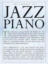 The Library of Jazz Piano Solo Collection Sheet Music 63 Song Transcription Book