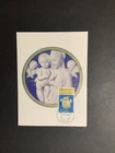 New Zealand 1980 FDC 1st day maxi card Christmas stamps