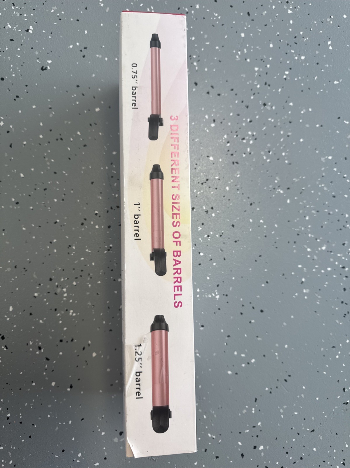 New Mescomb 3 in 1 Automatic Curling Iron  3 Sizes Of Barrels Auto Rotate