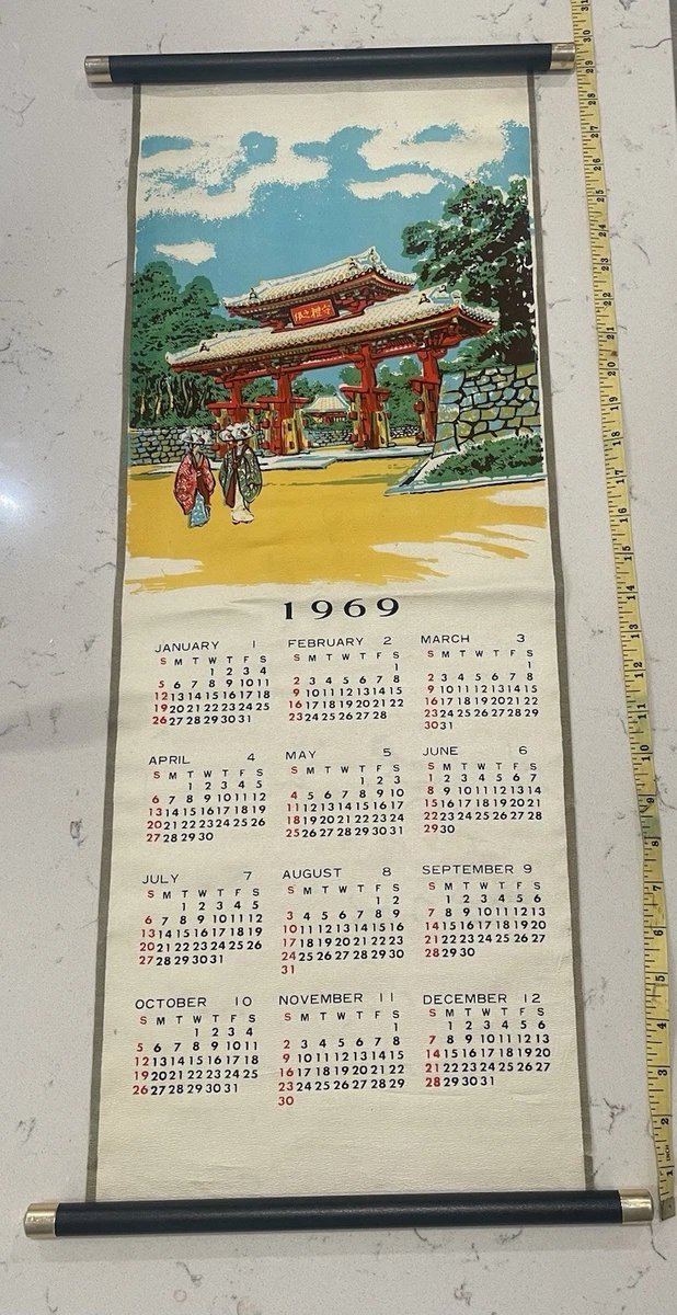 Japanese Calendar In other Japanese Collectibles 1900-Now for sale 