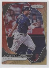 2020 Panini Prizm Tier II Hot Box Red Orange Prizm Xander Bogaerts #143 3b3