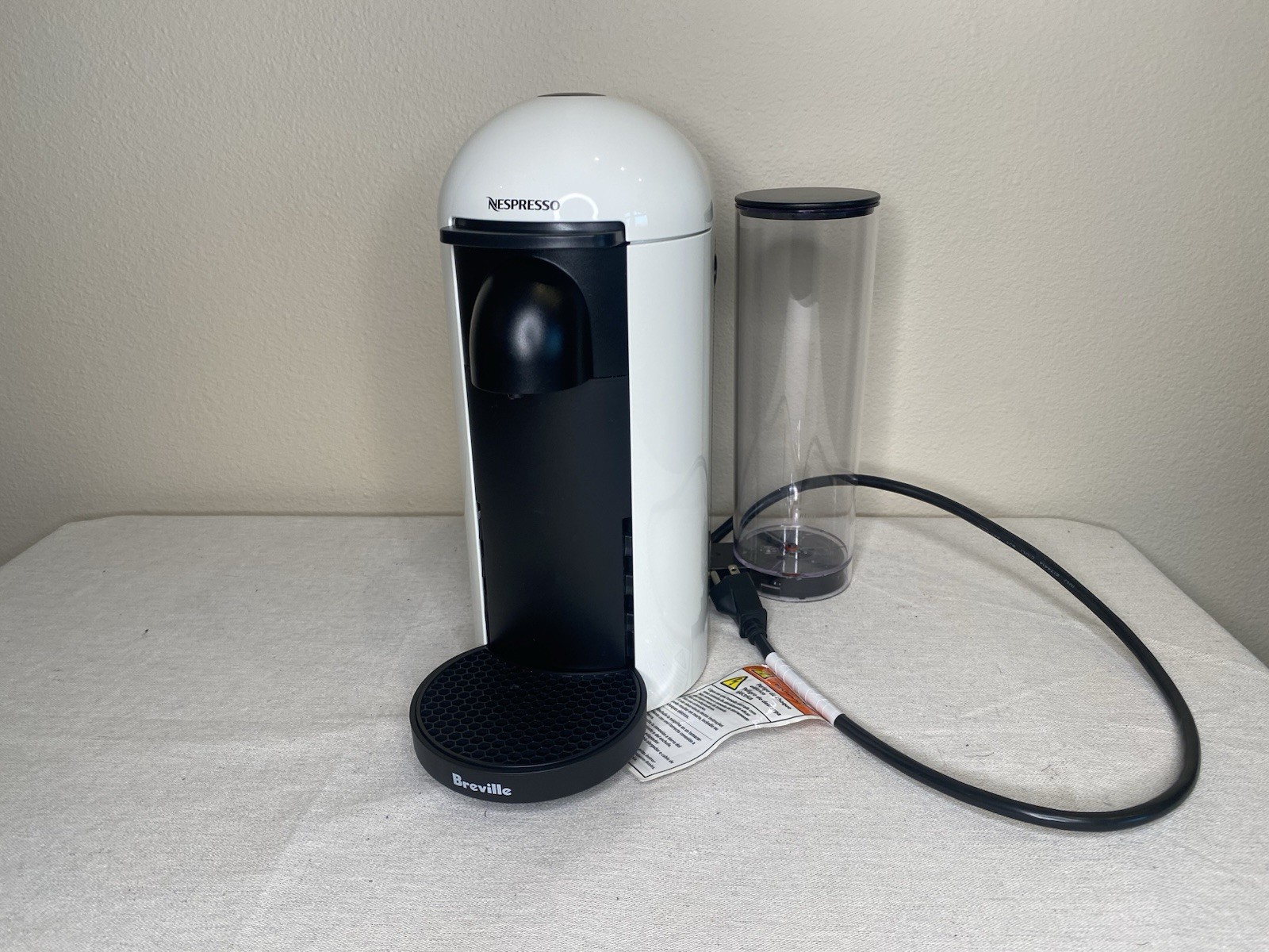 Nespresso VertuoPlus Single-Serve Coffee Maker and Espresso Machine by Breville