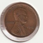 116 Year Old Collectible 1910 US Lincoln Wheat Penny Collectors Collection Coin