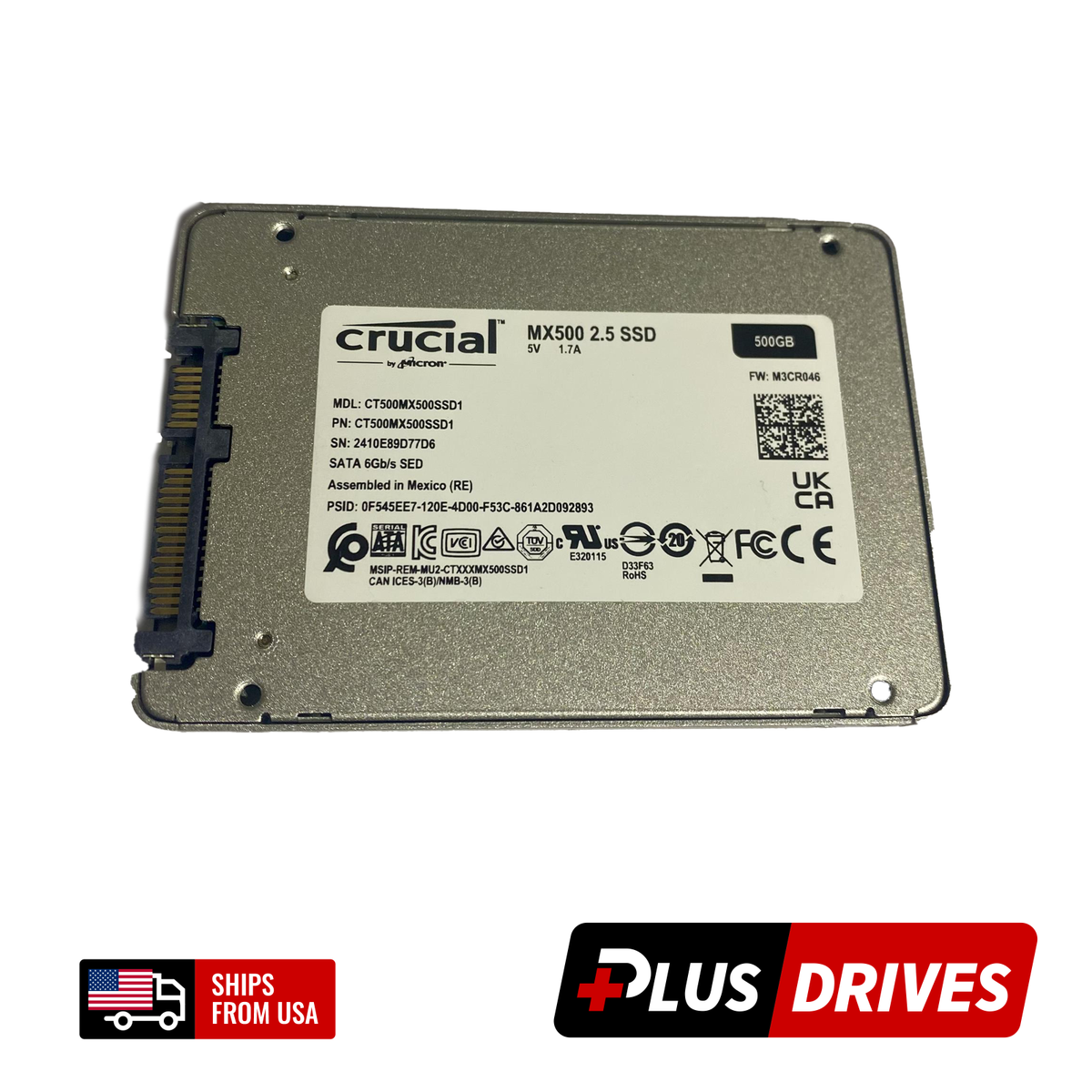 Crucial Mx500 Crucial Computers Crucial MX500 500GB 3D NAND SATA