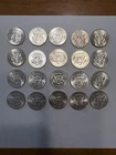 $10 1964 Kennedy Half-Dollars - 90% Silver 20-Coin Roll