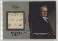 2023 The Bar Pieces of Past Edición Presidencial Reliquia James Buchanan #66 9cf