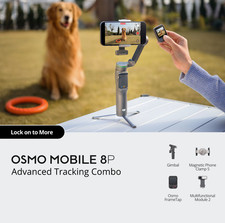 DJI Osmo Mobile 8P Advanced Tracking Combo Smartphone 3-Axis Gimbal Stabilizer