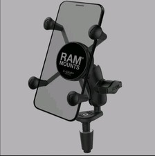 RAM-B-176-A-UN7U RAM X-Grip Phone Holder with Motorcycle Fork Mount