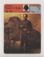 1979-80 Panarizon Story of America Printed in Italy General George Meade G 00jz