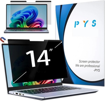Magnetic Laptop Privacy Screen 14'' 16:10 Monitor Blue Light Filter Anti-Glare