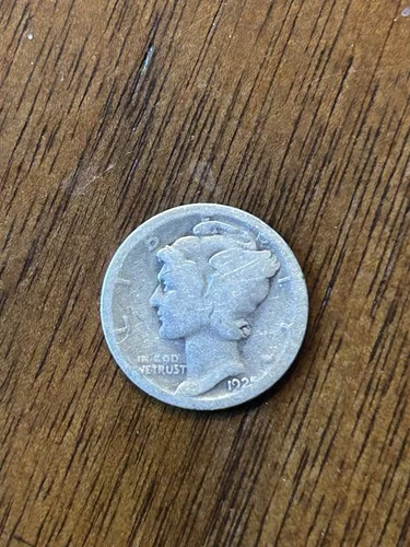 1925S Mercury Dime AG
