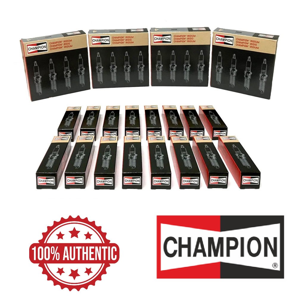 16 Pack Champion Iridium Spark Plugs for 2009-2019 Dodge Challenger 5.7L V8