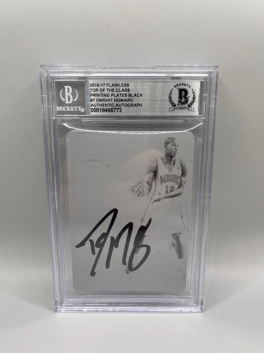 Panini Dwight Howard Basketball Autographed Sports Trading Cards 