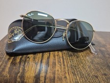 Sunglasses RB3447 ROUND METAL - Classic GREEN Lens -Ray Ban Standard Size