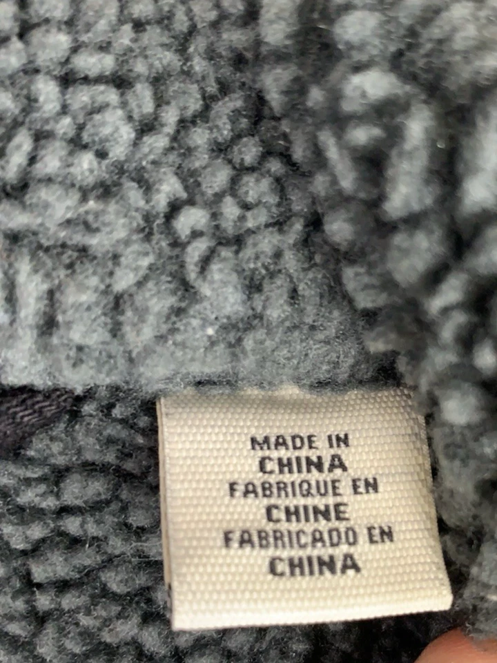 Levi's Sherpa Trucker Jacket Men's Small Black Fleece Lined Denim 16365-0054 - Image 4 of 4