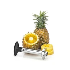Stainless Steel Pineapple Corer Slicer Handheld Cylindrical Pineapple Cutter