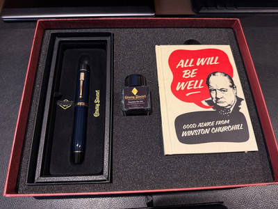 Conway Stewart Winston Churchill Ltd Edt Füllfederhalter ''Sieg um jeden Preis'' 004