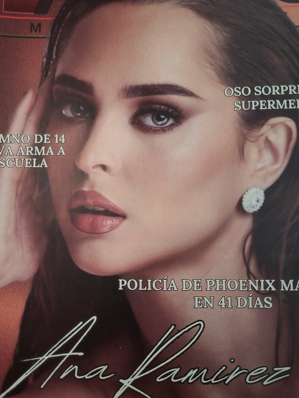 Ana Ramirez. Magazine. Free Shipping.