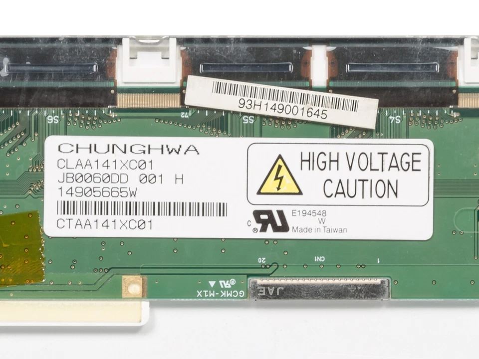 Genuine Chunghwa 14.1" XGA Matt CCFL LCD Screen 1024 x 768 CLAA141XC01 (A) - Image 3 of 3