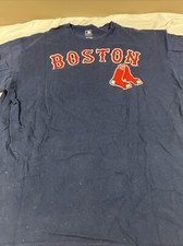 Will Middlebrooks Boston Red Sox Majestic T Shirt Men’s XL Blue Rare Mint #16