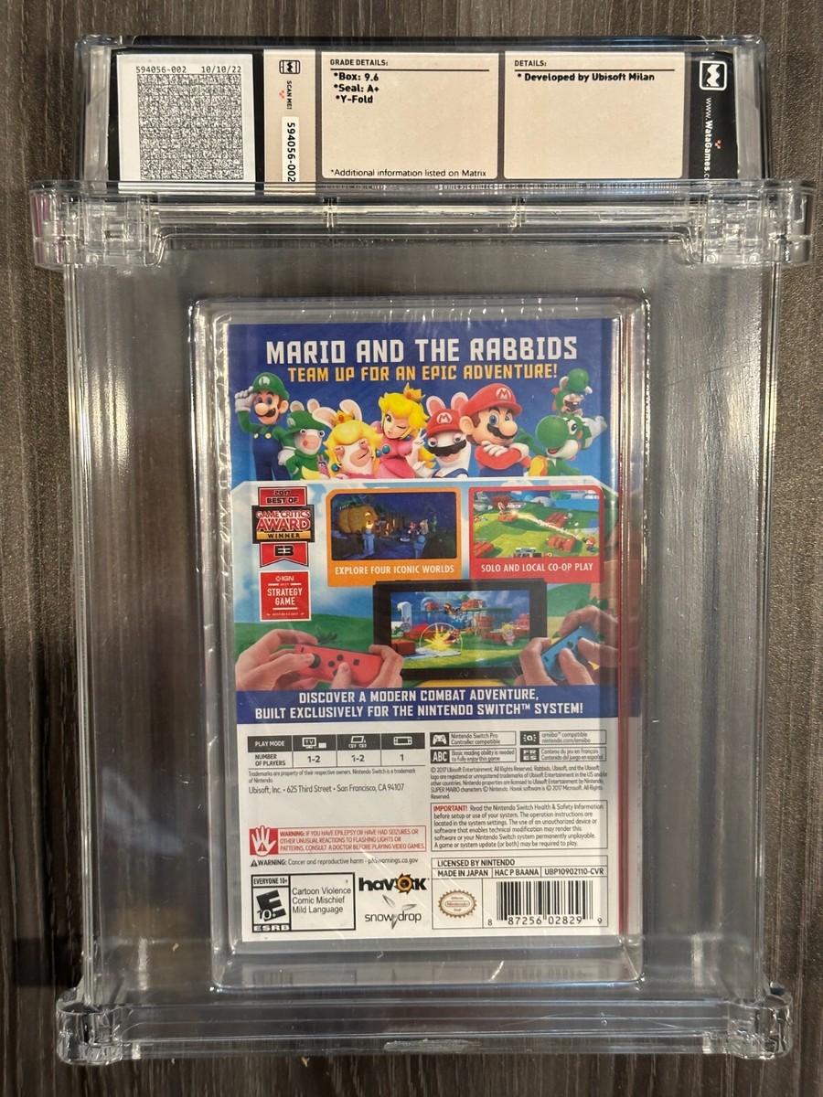 Mario + Rabbids Kingdom Battle Nintendo Switch New and Sealed