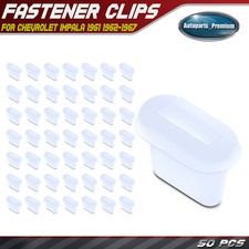 50pcs 4 Screws Nylon Door Panel Trim Pad Retainer Clips For Chevrolet Impala 50pcs 4 Screws Nylon Door Panel Trim Pad Retainer Clips For Chevrolet Impala