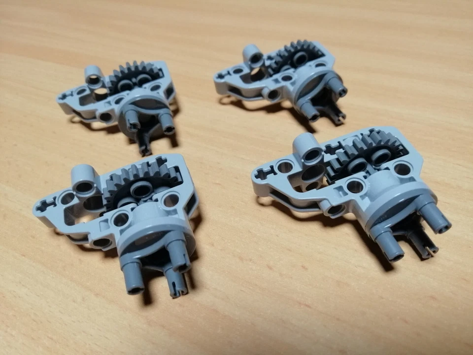 LEGO Technic 4 x Radaufhängung 92909 92908 / Technik Radlager Portalachse - Bild 3 von 4