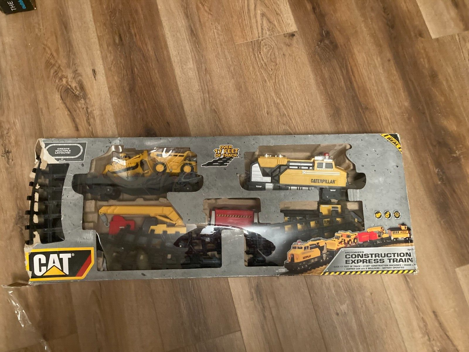 caterpillar train set