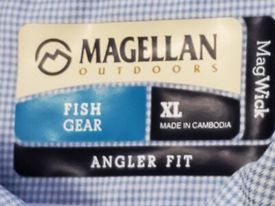 Magellan Fish Gear Angler Fit Mag Wick Vented Nylon Long