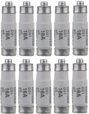 SIEMENS - x10 Stück NEOZED-Sicherungseinsatz 400V gL/gG 16A