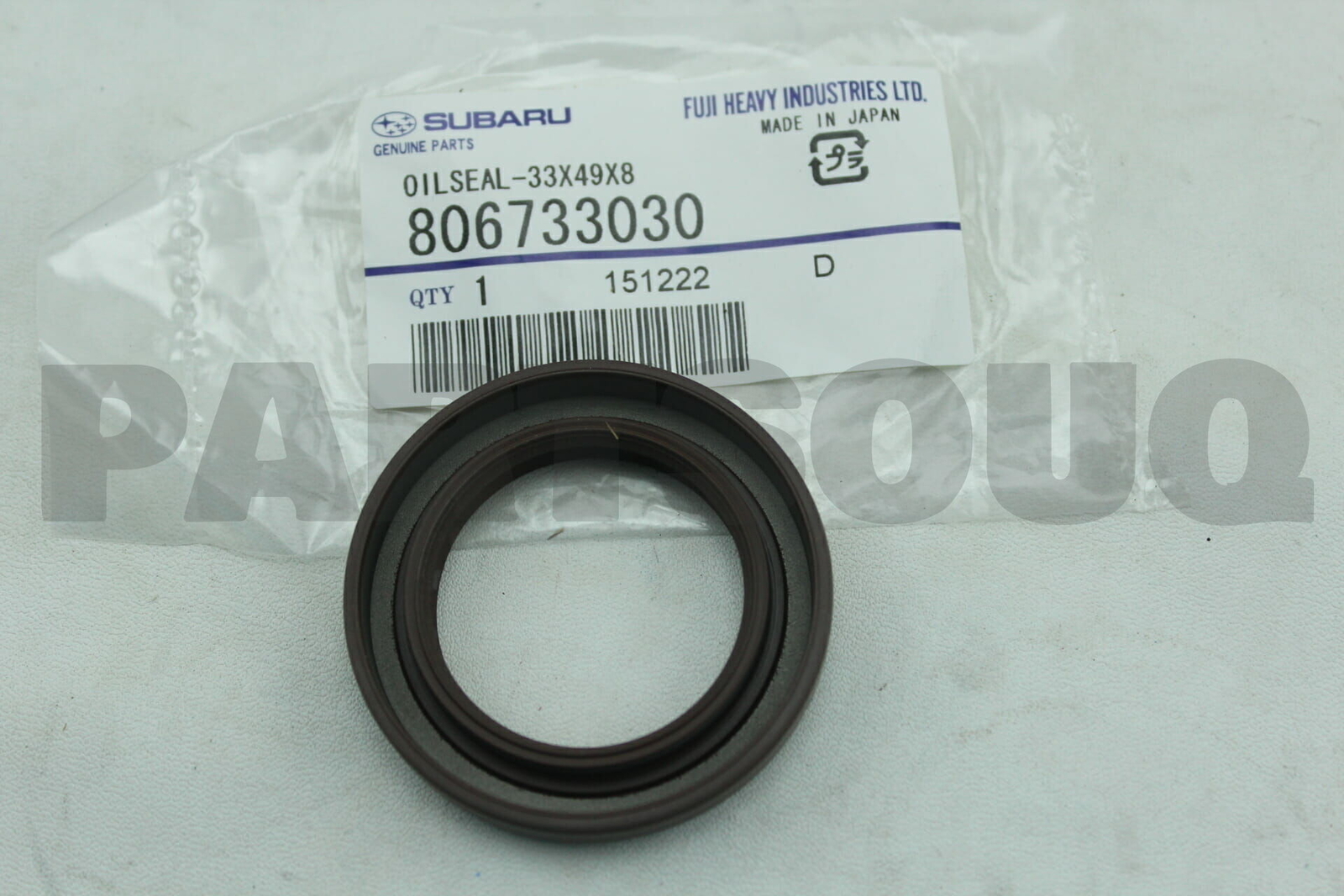 806733030 Genuine Subaru OIL SEAL X49X8 80673-3030 | eBay