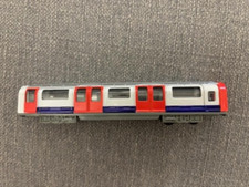In Good condition Hamleys London Tube Train Die Cast 16cm Long Rare Red White