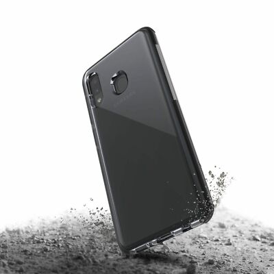 Raptic 490672 Samsung A20 Smoked Hard Cover, Clear